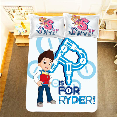 PAW Patrol Comfortable Bedding Three-Piece Soft and Breathable Duvet Cover - Image 14