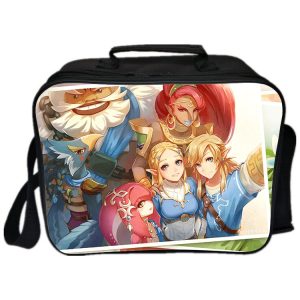 The Legend of Zelda Cooler Bag Insulation Bag Students School Food Storage Box