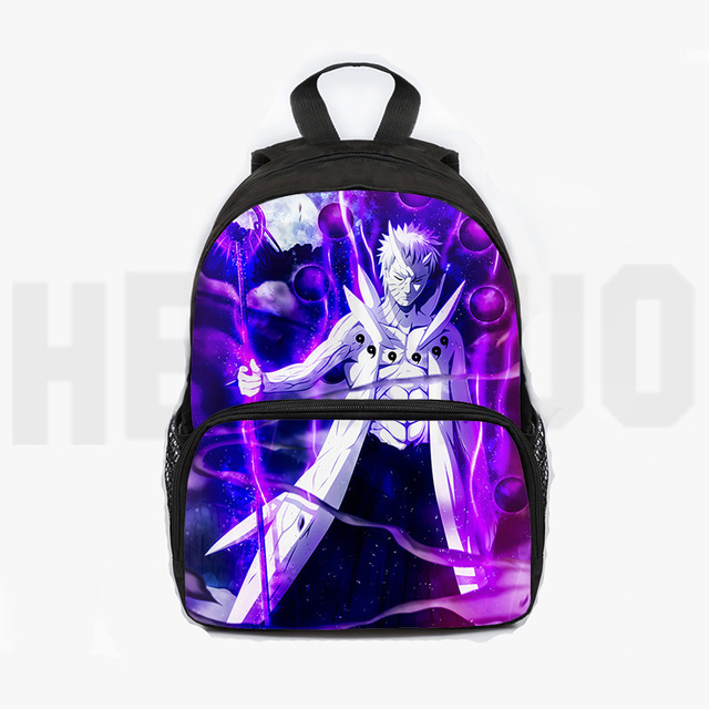 13 Inch Naruto Backpack Laptop Backpack Travel Casual School Bag - Image 6