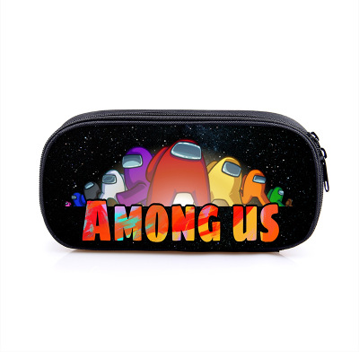 Among Us Pencil Case Girls Cosmetic Cases Kids School Supplies Stationery Makeup Bag - Image 14