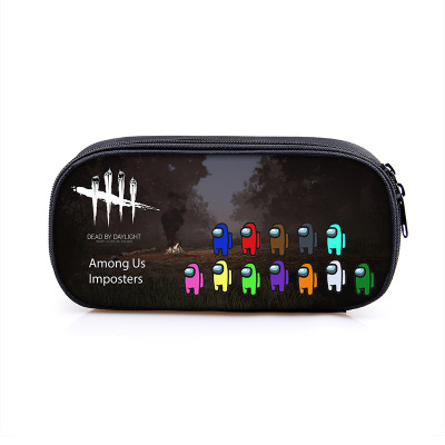Among Us Pencil Case Girls Cosmetic Cases Kids School Supplies Stationery Makeup Bag - Image 12
