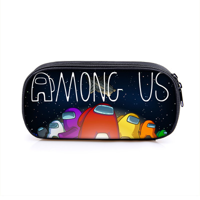 Among Us Pencil Case Girls Cosmetic Cases Kids School Supplies Stationery Makeup Bag - Image 7