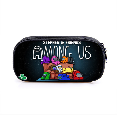 Among Us Pencil Case Girls Cosmetic Cases Kids School Supplies Stationery Makeup Bag - Image 23