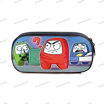 Among Us Pencil Case Girls Cosmetic Cases Kids School Supplies Stationery Makeup Bag - Image 31