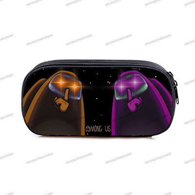 Among Us Pencil Case Girls Cosmetic Cases Kids School Supplies Stationery Makeup Bag - Image 33