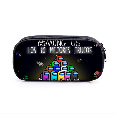 Among Us Pencil Case Girls Cosmetic Cases Kids School Supplies Stationery Makeup Bag - Image 17