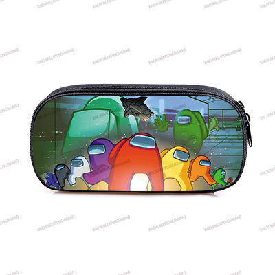 Among Us Pencil Case Girls Cosmetic Cases Kids School Supplies Stationery Makeup Bag - Image 36