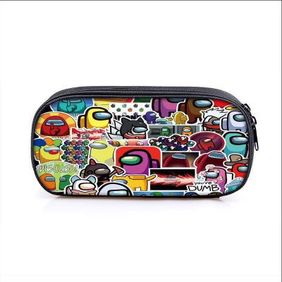 Among Us Pencil Case Girls Cosmetic Cases Kids School Supplies Stationery Makeup Bag - Image 3