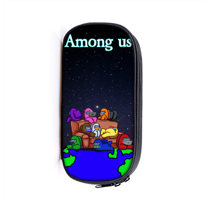 Among Us Pencil Case Girls Cosmetic Cases Kids School Supplies Stationery Makeup Bag - Image 16