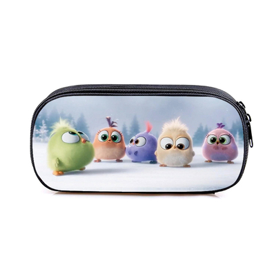 Angry Birds Canvas Pencil Case Student Penbag Boy Girl Zip Cosmetic Bags Cartoon Multifunction travel Makeupbag Stationery - Image 14
