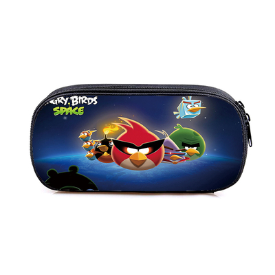 Angry Birds Canvas Pencil Case Student Penbag Boy Girl Zip Cosmetic Bags Cartoon Multifunction travel Makeupbag Stationery - Image 18