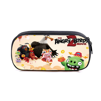 Angry Birds Canvas Pencil Case Student Penbag Boy Girl Zip Cosmetic Bags Cartoon Multifunction travel Makeupbag Stationery - Image 20