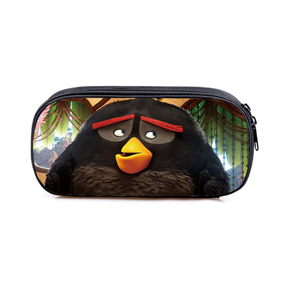 Angry Birds Canvas Pencil Case Student Penbag Boy Girl Zip Cosmetic Bags Cartoon Multifunction travel Makeupbag Stationery - Image 23