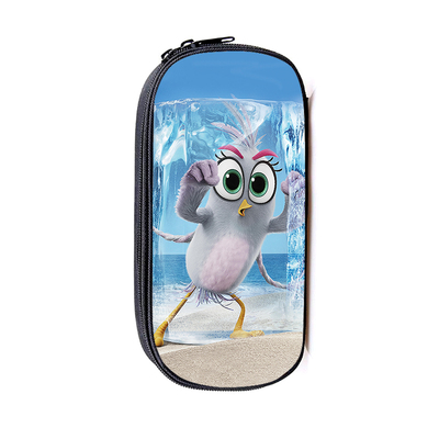 Angry Birds Canvas Pencil Case Student Penbag Boy Girl Zip Cosmetic Bags Cartoon Multifunction travel Makeupbag Stationery - Image 24