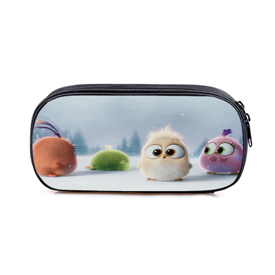 Angry Birds Canvas Pencil Case Student Penbag Boy Girl Zip Cosmetic Bags Cartoon Multifunction travel Makeupbag Stationery - Image 26