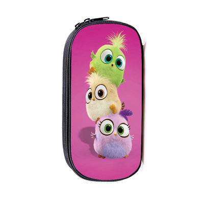 Angry Birds Canvas Pencil Case Student Penbag Boy Girl Zip Cosmetic Bags Cartoon Multifunction travel Makeupbag Stationery - Image 28