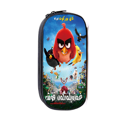 Angry Birds Canvas Pencil Case Student Penbag Boy Girl Zip Cosmetic Bags Cartoon Multifunction travel Makeupbag Stationery - Image 30