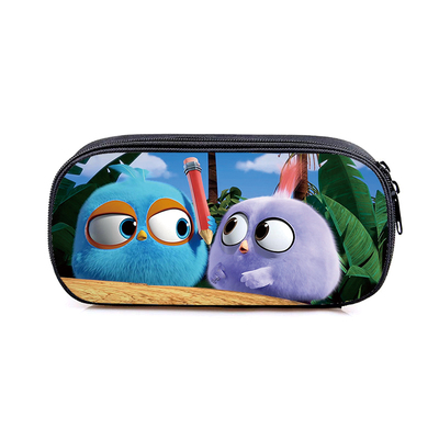 Angry Birds Canvas Pencil Case Student Penbag Boy Girl Zip Cosmetic Bags Cartoon Multifunction travel Makeupbag Stationery - Image 31