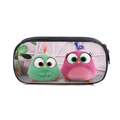 Angry Birds Canvas Pencil Case Student Penbag Boy Girl Zip Cosmetic Bags Cartoon Multifunction travel Makeupbag Stationery - Image 37
