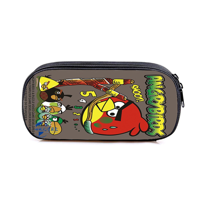 Angry Birds Canvas Pencil Case Student Penbag Boy Girl Zip Cosmetic Bags Cartoon Multifunction travel Makeupbag Stationery - Image 41