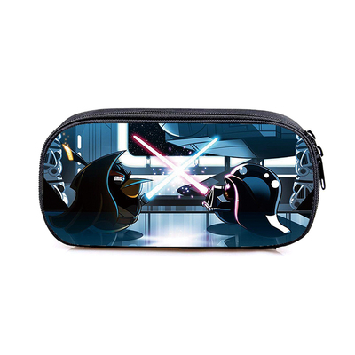 Angry Birds Canvas Pencil Case Student Penbag Boy Girl Zip Cosmetic Bags Cartoon Multifunction travel Makeupbag Stationery - Image 7