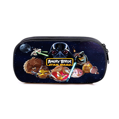 Angry Birds Canvas Pencil Case Student Penbag Boy Girl Zip Cosmetic Bags Cartoon Multifunction travel Makeupbag Stationery - Image 8