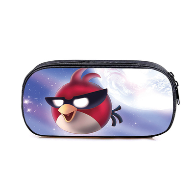 Angry Birds Canvas Pencil Case Student Penbag Boy Girl Zip Cosmetic Bags Cartoon Multifunction travel Makeupbag Stationery - Image 10