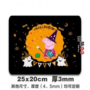 Peppa Pig Natural Rubber Washable Computer Game Mouse Pad