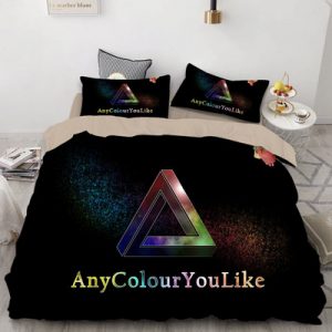 Pink Floyd Comfortable Bedding Three-Piece Soft and Breathable Duvet Cover