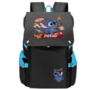 18“Stitch USB Backpack School Bag