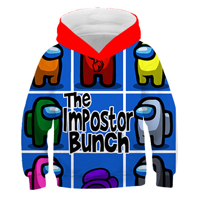 Among Us Hoodie Double Sided For Children - Image 12