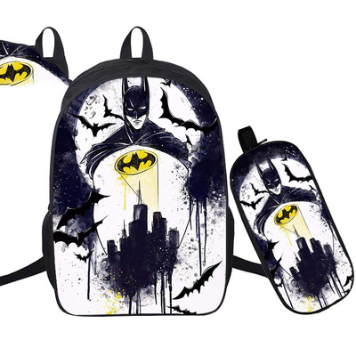 16 Inch Batman Backpack School Bag+Pencil Bag - Image 15
