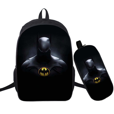 16 Inch Batman Backpack School Bag+Pencil Bag - Image 20