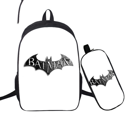 16 Inch Batman Backpack School Bag+Pencil Bag - Image 24