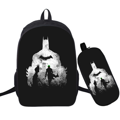 16 Inch Batman Backpack School Bag+Pencil Bag - Image 26