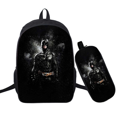 16 Inch Batman Backpack School Bag+Pencil Bag - Image 28