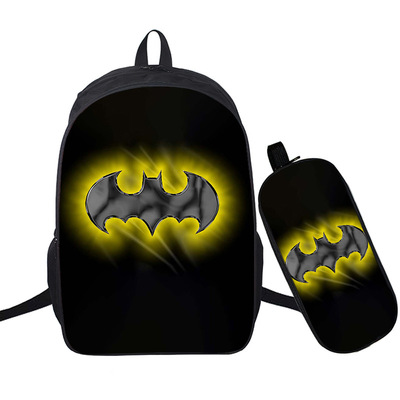 16 Inch Batman Backpack School Bag+Pencil Bag - Image 3