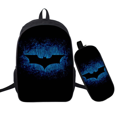 16 Inch Batman Backpack School Bag+Pencil Bag - Image 8