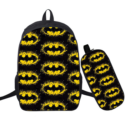16 Inch Batman Backpack School Bag+Pencil Bag - Image 10