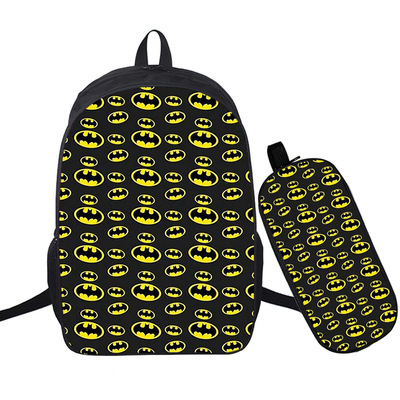 16 Inch Batman Backpack School Bag+Pencil Bag - Image 12