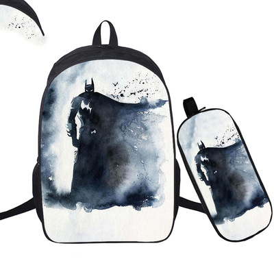 16 Inch Batman Backpack School Bag+Pencil Bag - Image 13