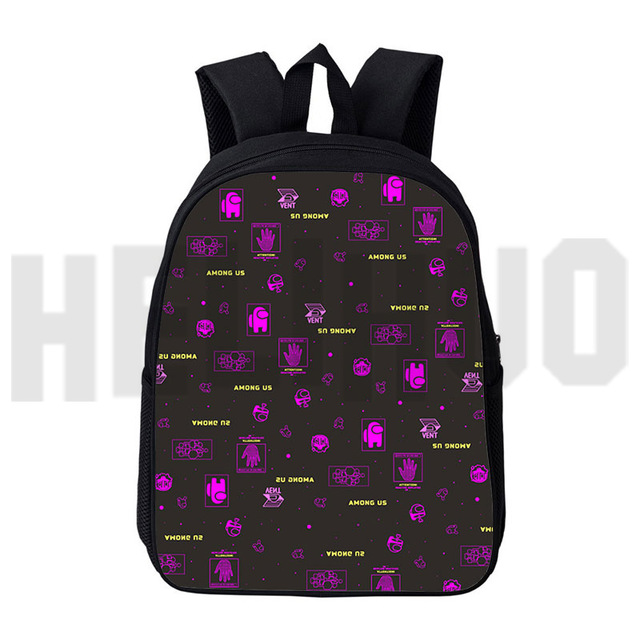 Among Us Impostor Backpacks for Teenage Schoolbags Book Bag Travel Bags - Image 15