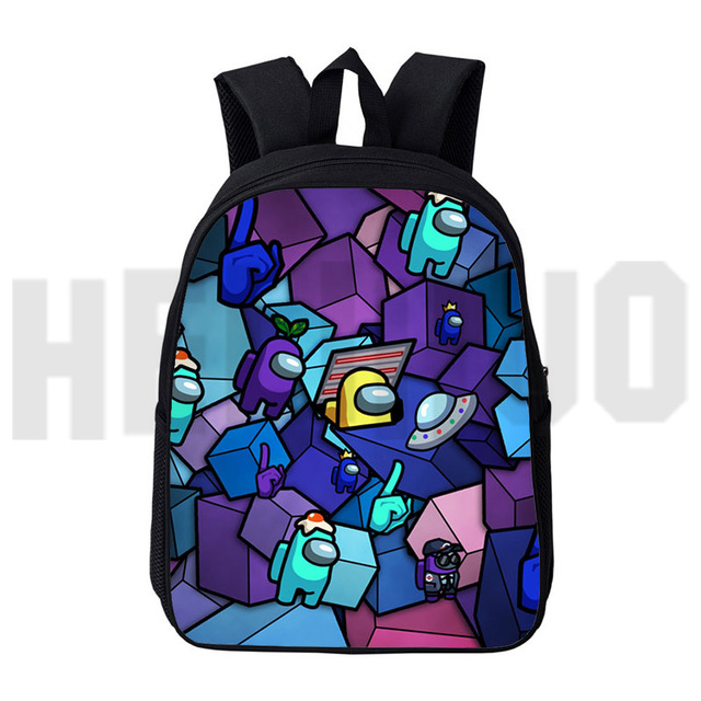Among Us Impostor Backpacks for Teenage Schoolbags Book Bag Travel Bags - Image 5