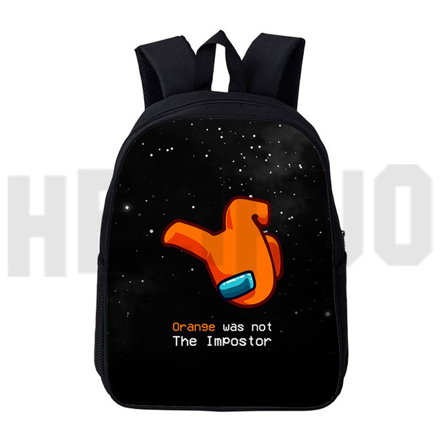 Among Us Impostor Backpacks for Teenage Schoolbags Book Bag Travel Bags - Image 7