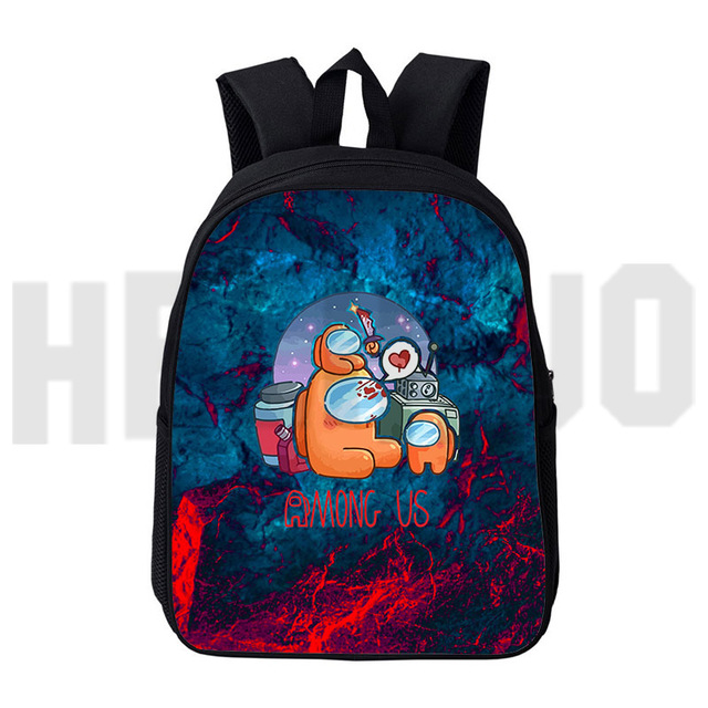 Among Us Impostor Backpacks for Teenage Schoolbags Book Bag Travel Bags - Image 8