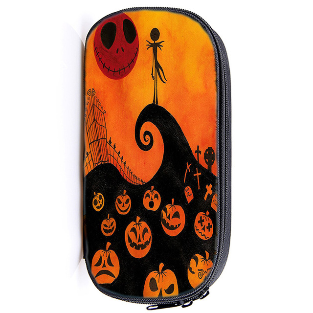 The Nightmare Before Christmas Pencil Bag Boys Girls Makeup Bag Kids School Supplies Stationery Storage Bag Fashion Cosmetic Cases - Image 15