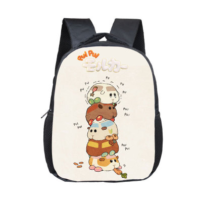 12 Inch PUI PUI Mouker Children's Backpack Kids School Cute Daily Bag Kindergarten Bags Girls Boys Waterproof Ruckpack - Image 19