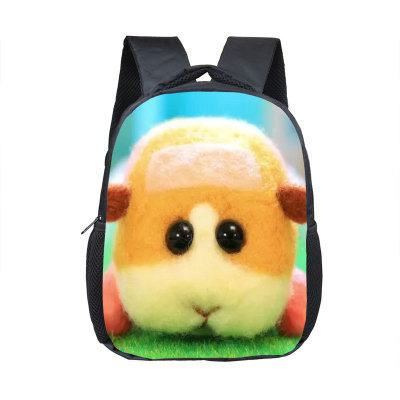 12 Inch PUI PUI Mouker Children's Backpack Kids School Cute Daily Bag Kindergarten Bags Girls Boys Waterproof Ruckpack - Image 9