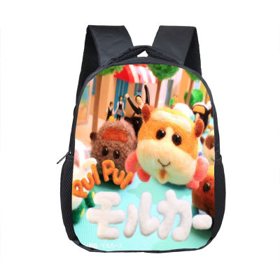 12 Inch PUI PUI Mouker Children's Backpack Kids School Cute Daily Bag Kindergarten Bags Girls Boys Waterproof Ruckpack - Image 6