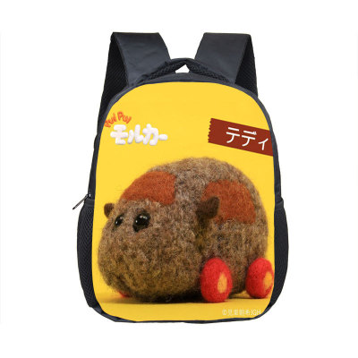 12 Inch PUI PUI Mouker Children's Backpack Kids School Cute Daily Bag Kindergarten Bags Girls Boys Waterproof Ruckpack - Image 36